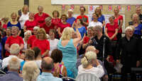 The audience applauds after our 2019 Last Night of the Proms